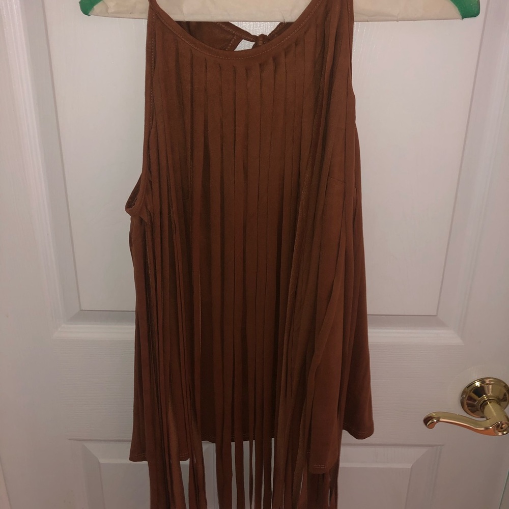 Fringe Tank Top
